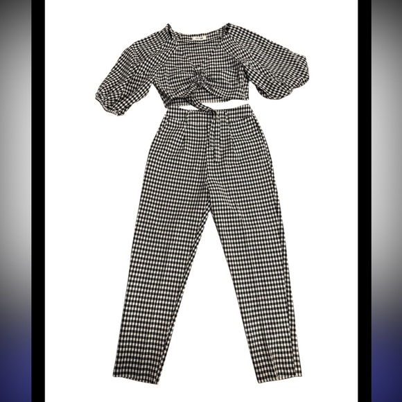 DO+BE gingham set size small - Picture 1 of 6
